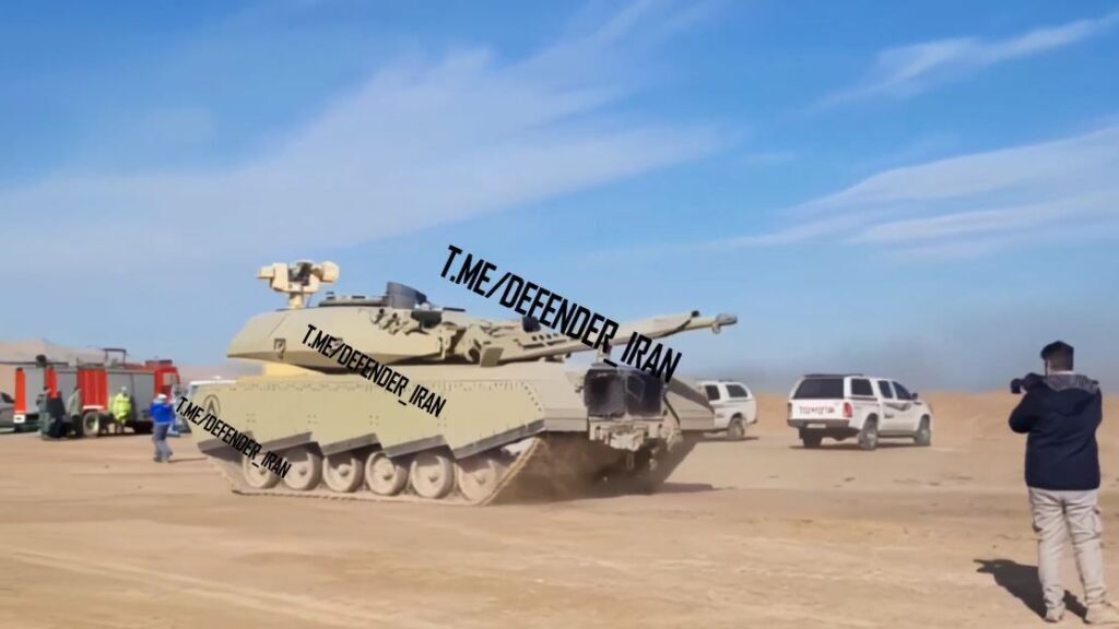 (ویدیو) ایران نسخه مدرن‌سازی شده تانک M۶۰A۱ ساخت آمریکا را توسعه داد