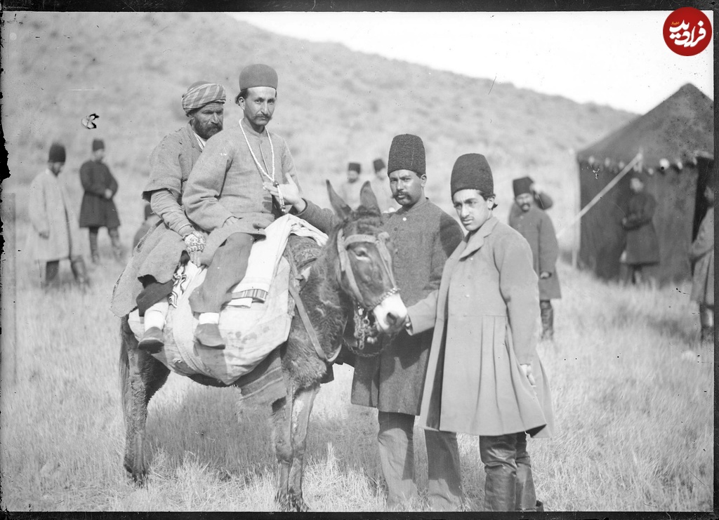 (تصاویر) بوقلمون‌فروشی سیار تا خرسواری در اردوی سلطنتی زمان قاجار