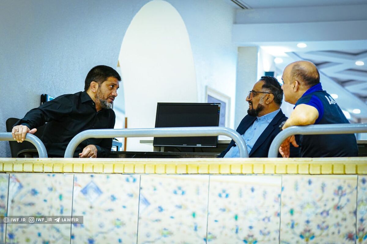 (عکس) احمد خطر در اردوی تیم ملی