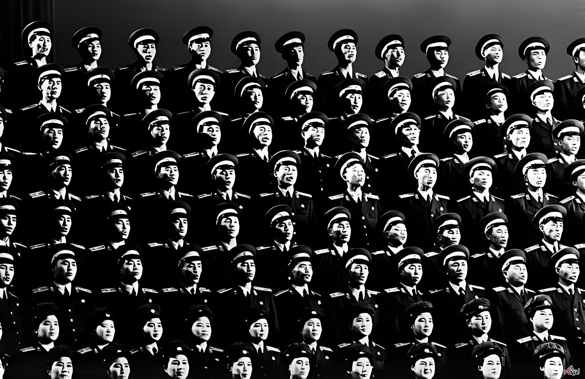 (عکس) مراسم حکومتی در کره شمالی دهه هفتاد