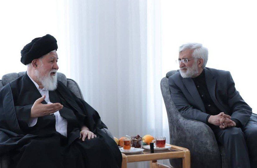 (تصویر) عکسی از سعید جلیلی در منزل ابراهیم رئیسی