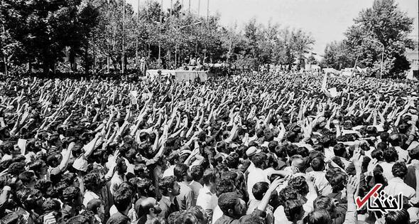 (عکس) ۱۳۶۰؛ مراسم تشییع دومین رئیس جمهور