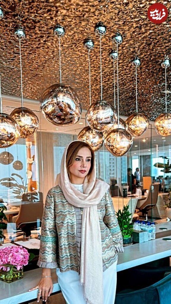 (تصاویر) استایلی از شبنم قلی‌خانی در ۴۷ سالگی