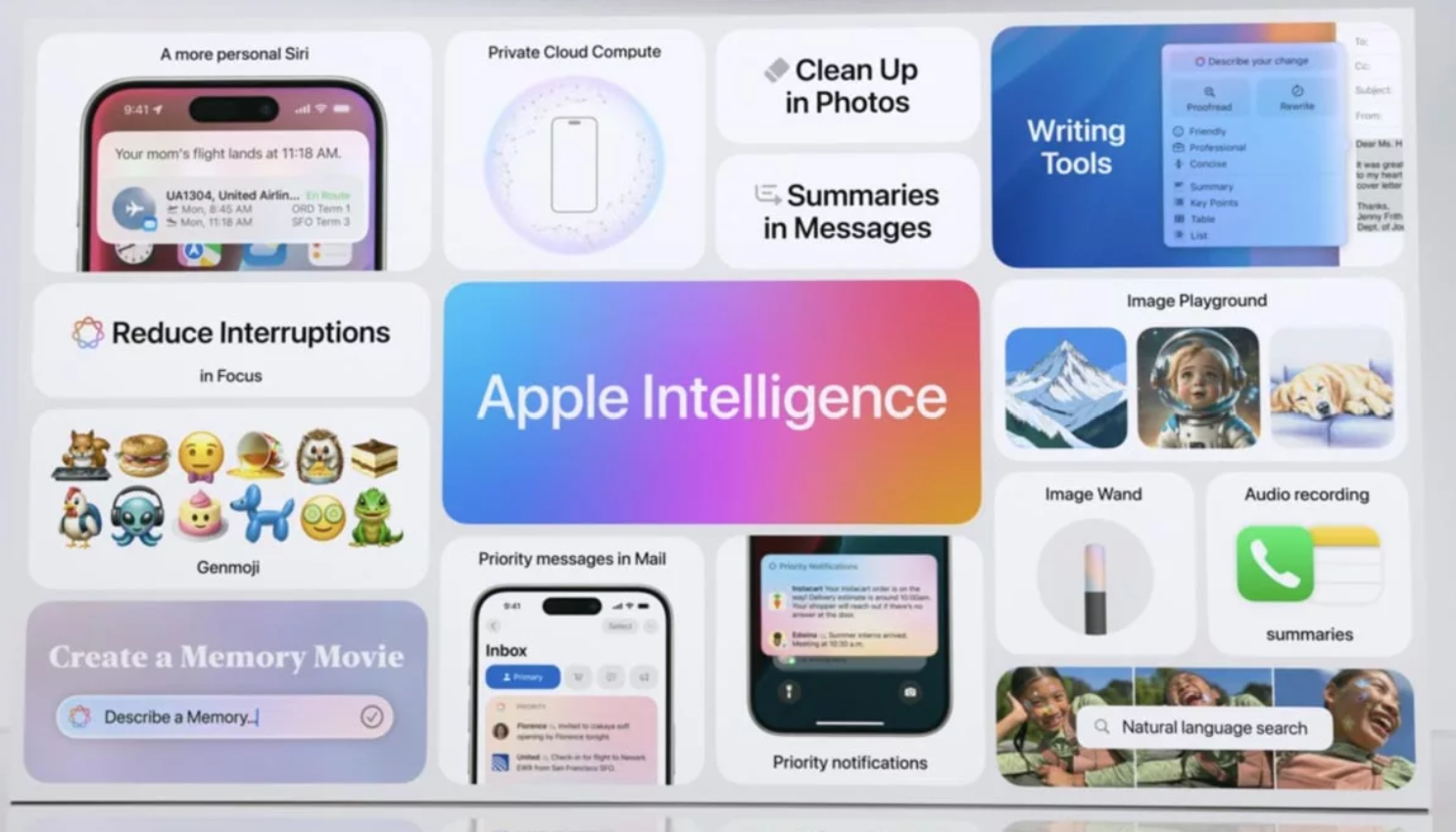 Apple Intelligence معرفی شد؛ ورود اپل به دنیای هوش مصنوعی