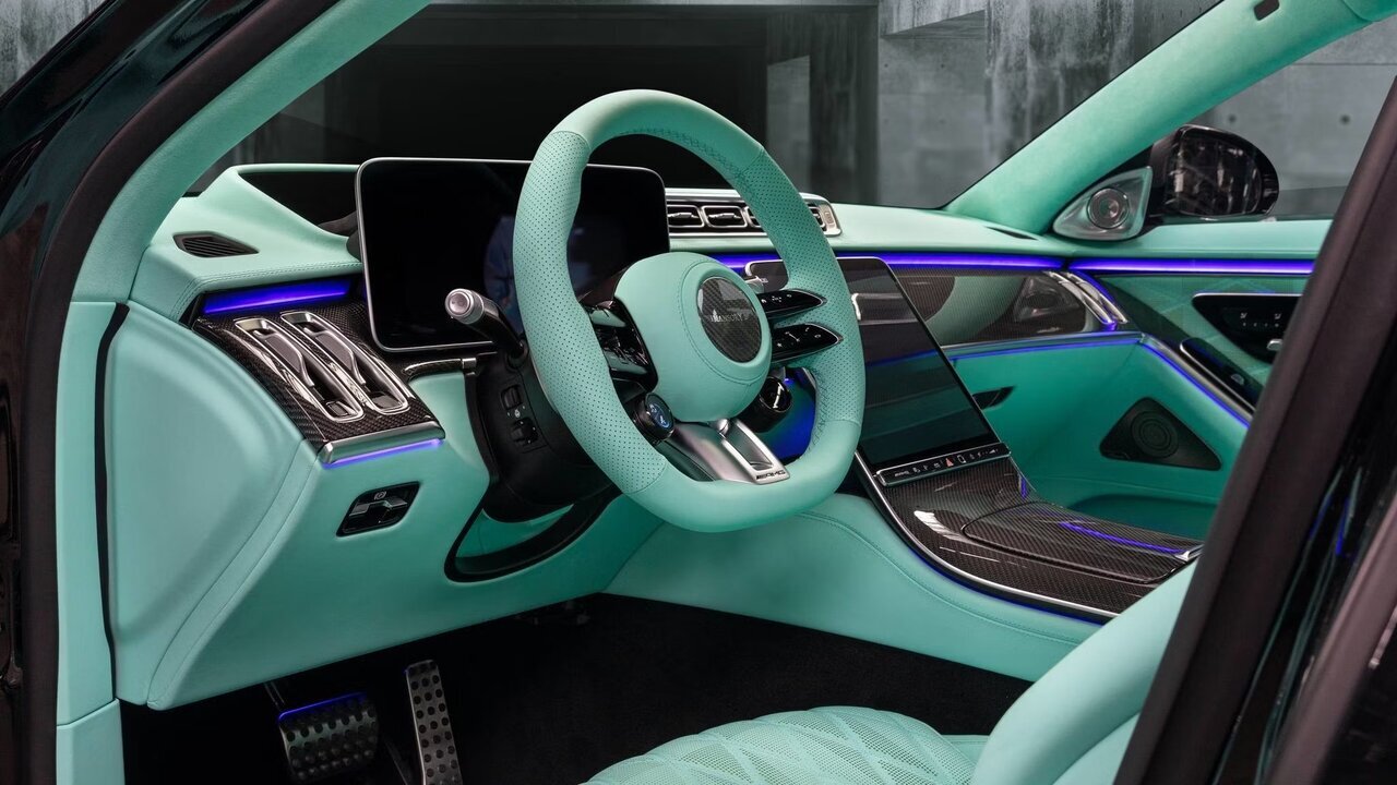 (عکس) ببینید سلیقه ایرانی با مرسدس بنز چه می‌کند