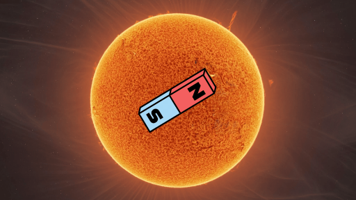 میدان مغناطیسی خورشید در حال جابه‌جایی است!