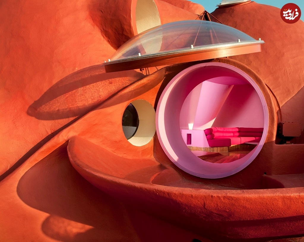 (تصاویر) خانۀ برنارد؛ شاهکار ماندگار معماری «ارگانیک»