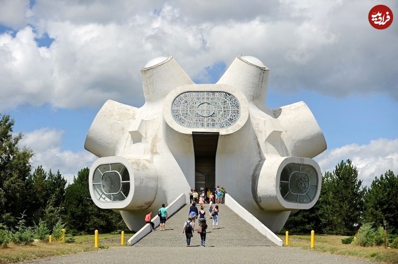 (تصاویر) ساختمان‌هایی که معماری علمی‌تخیلی «شوروی» را به رخ می‌کشند