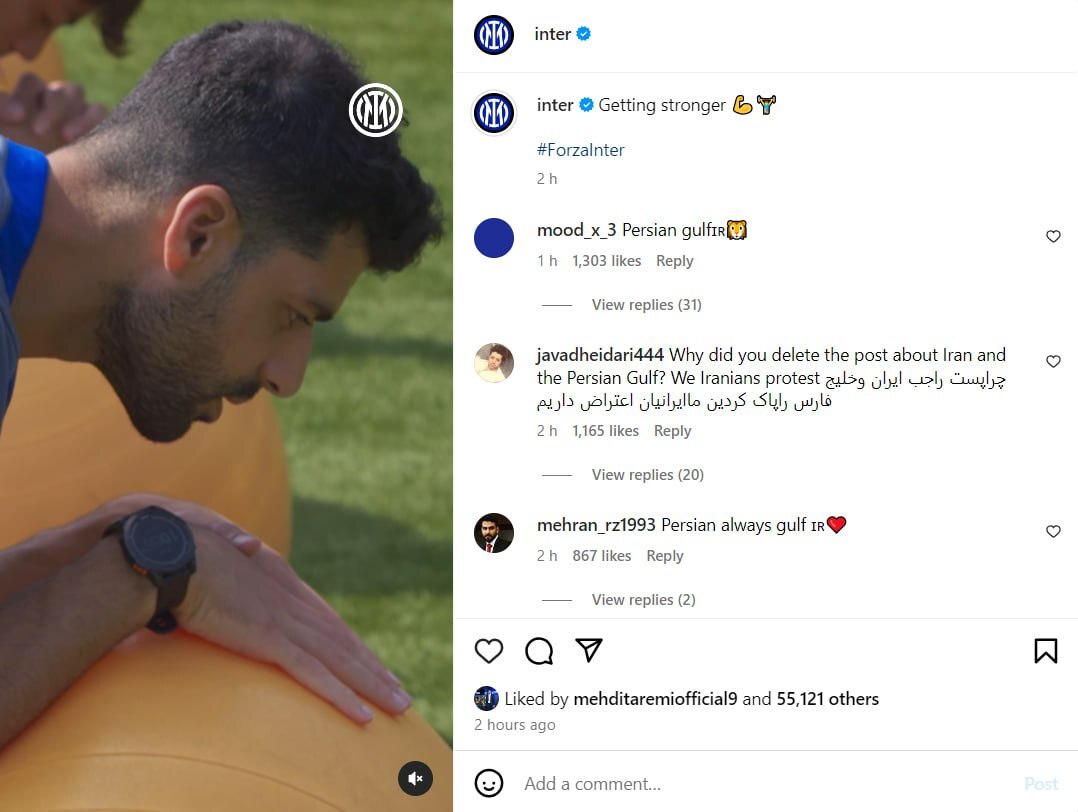 جنجال مهدی طارمی در ایتالیا؛ اینتر ویدیو معارفه را پاک کرد!