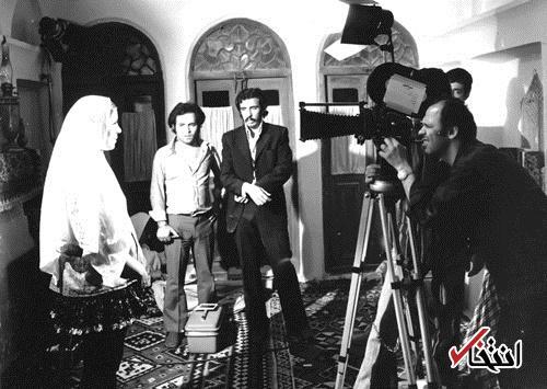 (عکس) ۵۲ سال قبل؛ پشت صحنه فیلم علی حاتمی///