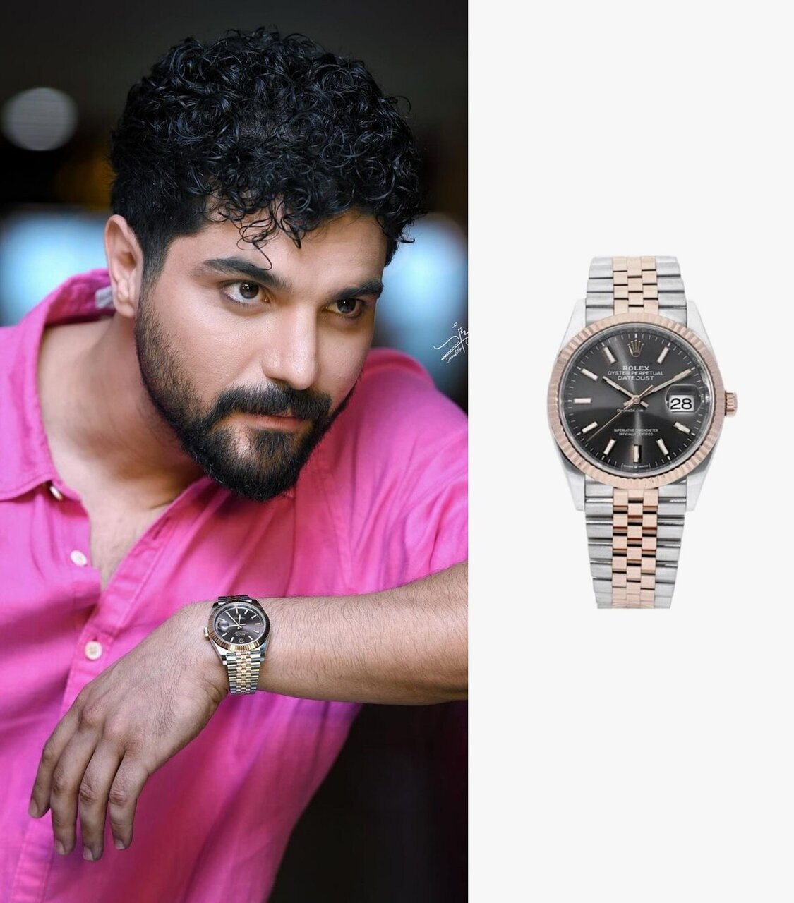 (تصویر) ساعت گران‌قیمت بازیگر سینما جلب‌توجه کرد