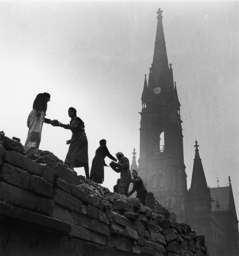 (تصاویر) روزی که بمب افکن‌ها،«درسدن» آلمان را محو کردند