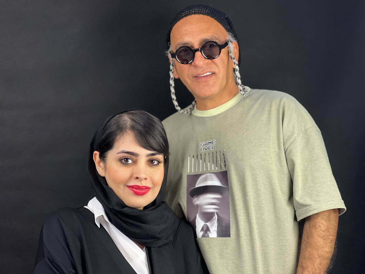 عاشقانه خلیل خانزاده برای همسر جوان و زیبایش