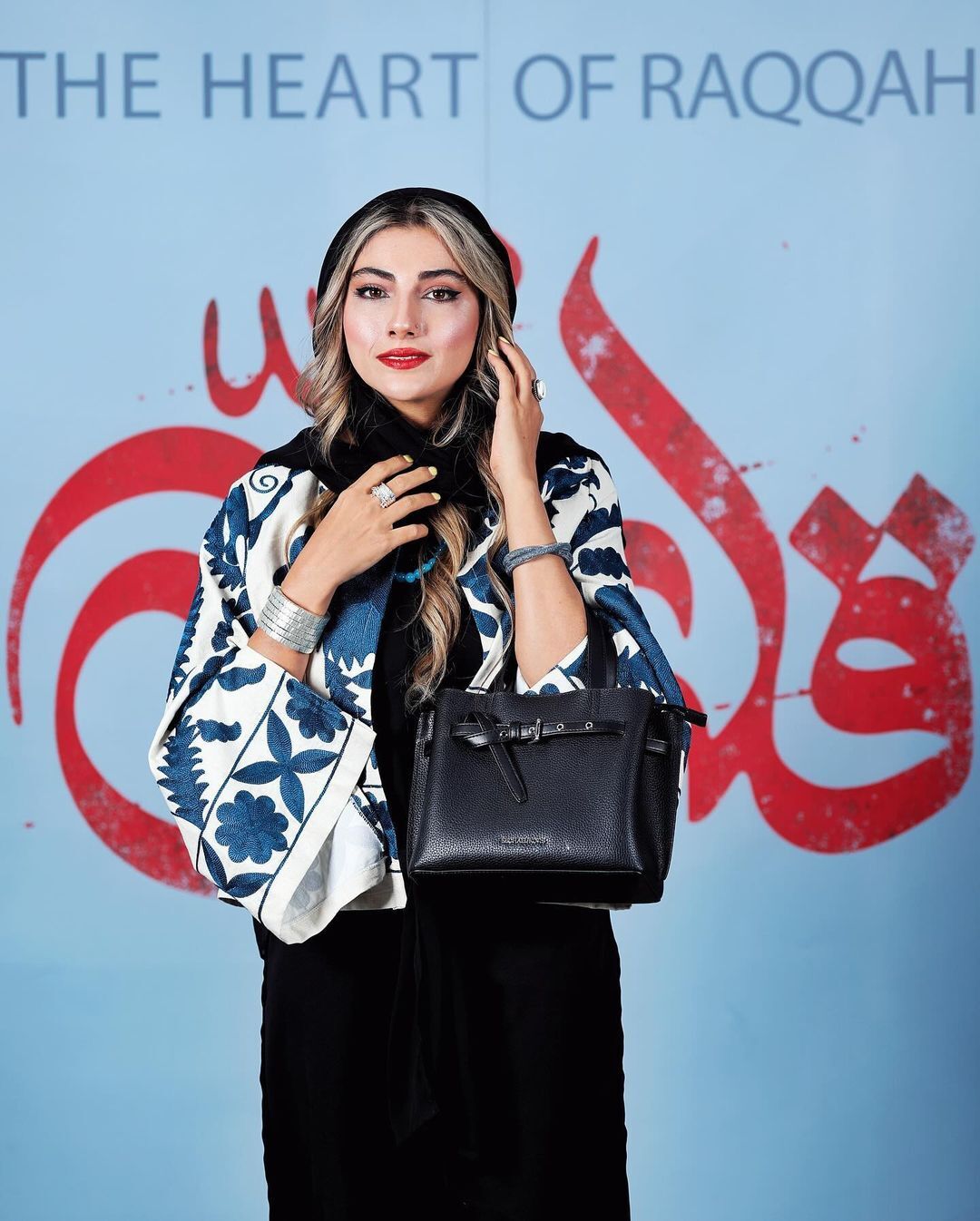 (تصویر) استایل شیک و جذاب بازیگر نجلا جلب‌توجه کرد