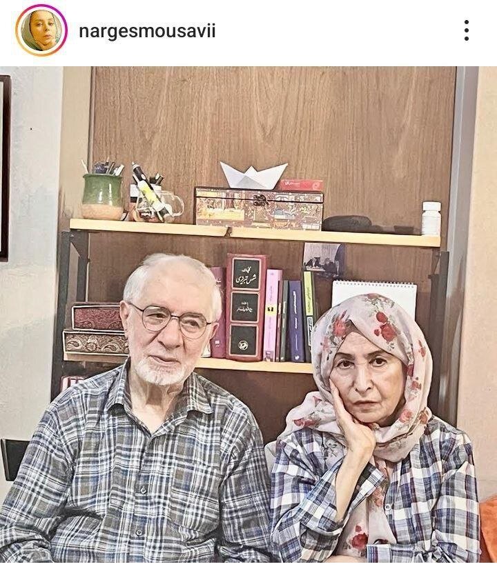 تصویری جدید از میرحسین موسوی و زهرا رهنورد منتشر شد