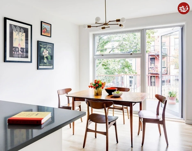 (تصاویر) معماری مدرن یک خانۀ باریک آمریکایی با عرض ۳.۶۵ متر