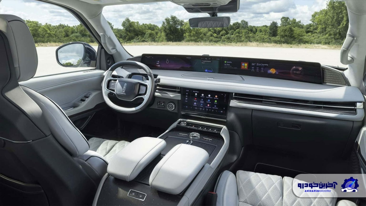 (تصاویر) لینکلن نویگیتور ۲۰۲۵ معرفی شد؛ رقیب کادیلاک اسکلید با نمایشگر ۴۸ اینچی