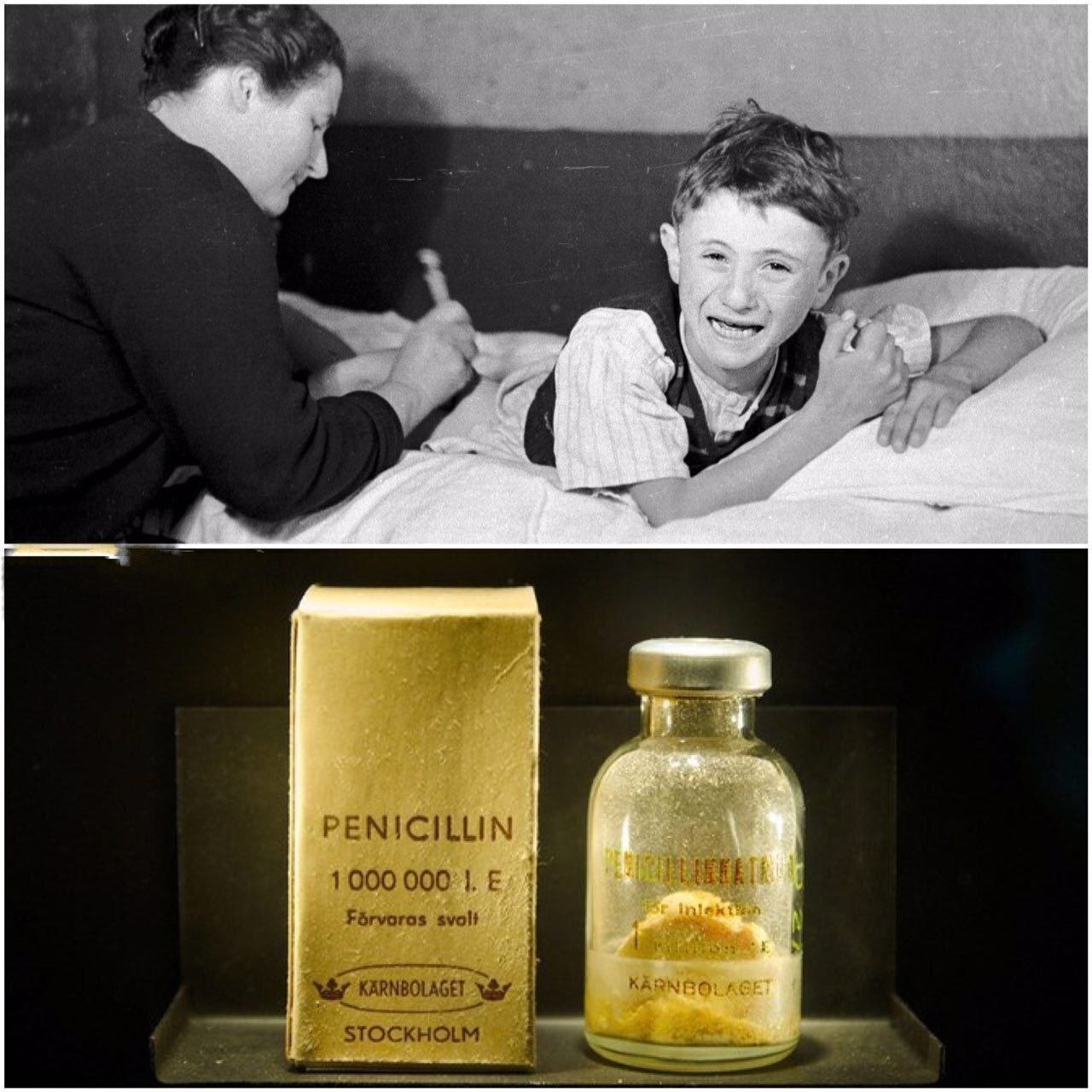 یکی از اولین ویال‌های پنی سیلین در موزه نوبل استکهلم / آنتی بیوتیک‌ها دیگر قدرت قبل را ندارند