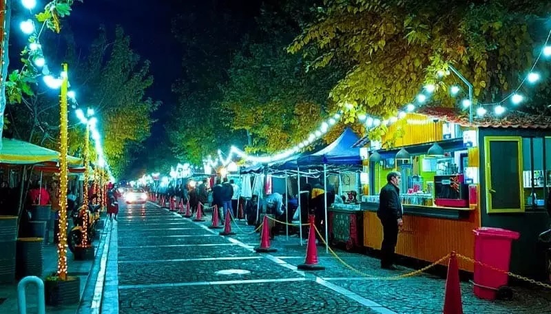 (تصاویر) جاهای دیدنی تهران در شب؛ جاذبه‌هایی که شب‌های پاییزی جان می‌گیرد