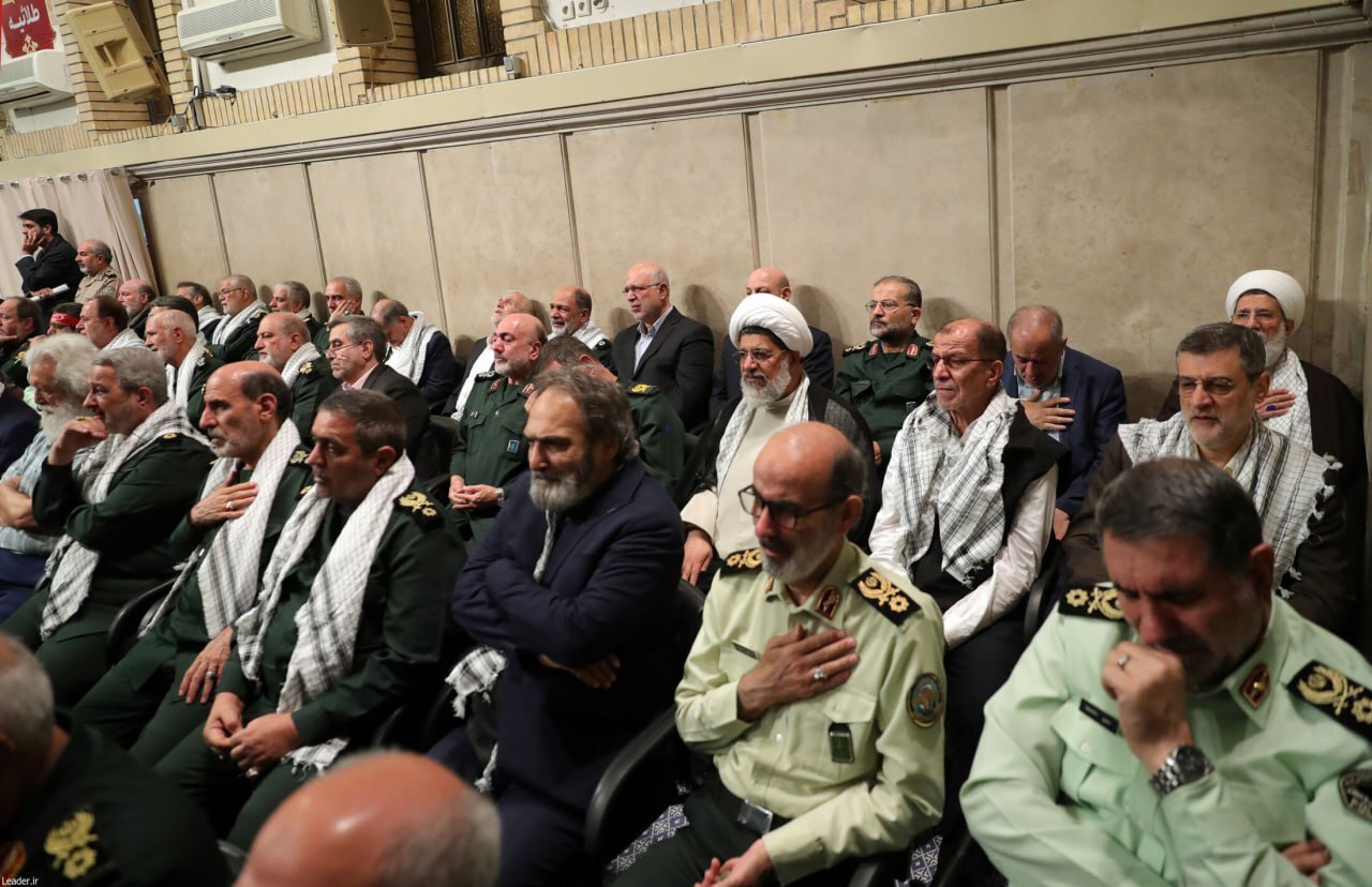 جهانگیر الماسی بازیگر سریال «پس از باران» به بیت رهبری رفت