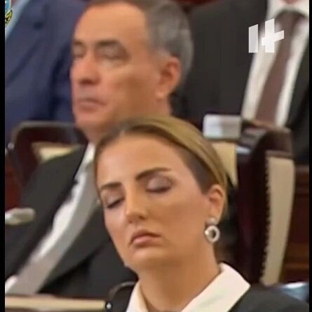 (تصویر) سخنرانی علی اف در پارلمان آذربایجان سوژه شد