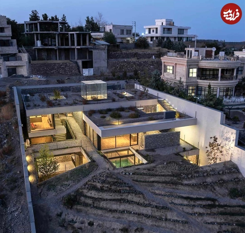 (تصاویر) این ویلا در شهر شاندیز «بهترین خانۀ ایران» در سال ۱۴۰۳ است