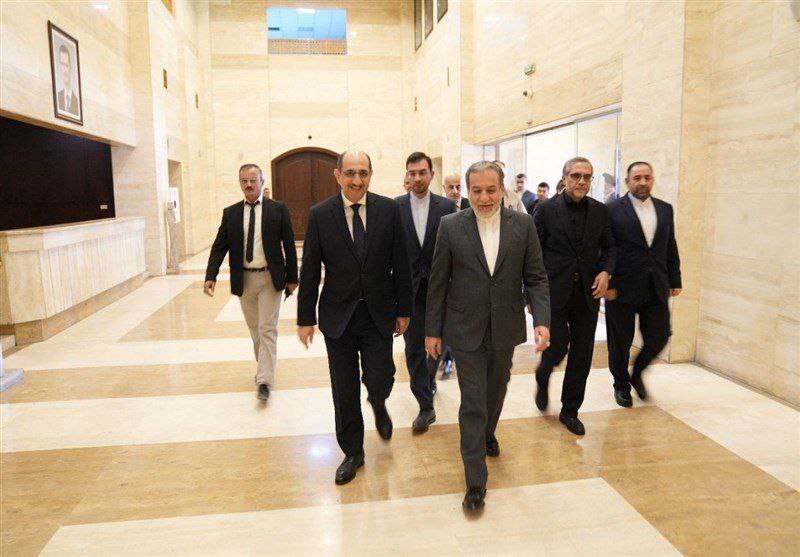 دیدار عراقچی با وزیر امور خارجه سوریه