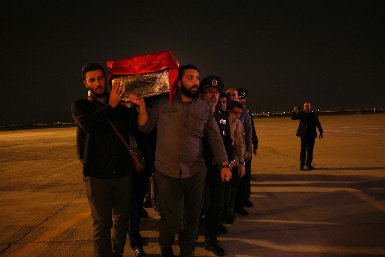 (ویدئو) اولین تصویر از پیکر مطهر شهید عباس نیلفروشان