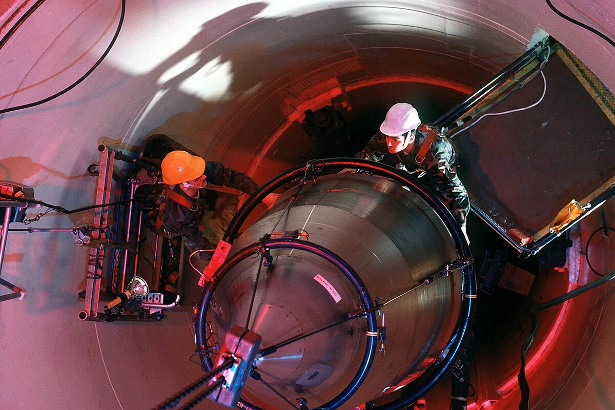 ایالات متحده چند سیلوی پرتاب موشک‌های بالستیک قاره پیمای هسته‌ای دارد؟