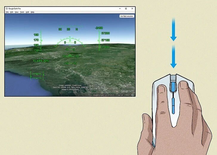 با گوگل ارث در کابین اف-۱۶ خلبانی کنید؛ خیلی ساده! (ویدئو)/// در حال تکمیل