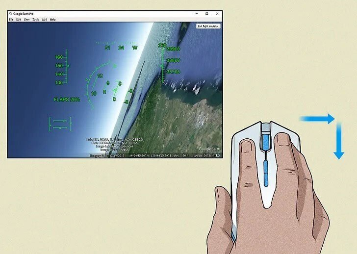 با گوگل ارث در کابین اف-۱۶ خلبانی کنید؛ خیلی ساده! (ویدئو)/// در حال تکمیل