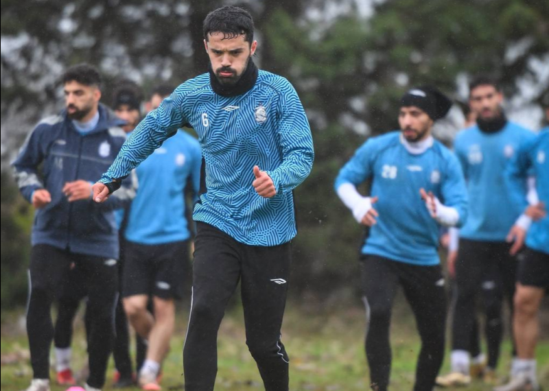 (عکس) انگیزه بالای امید نور‌افکن و دیگر ملوانان قبل از بازی با پرسپولیس