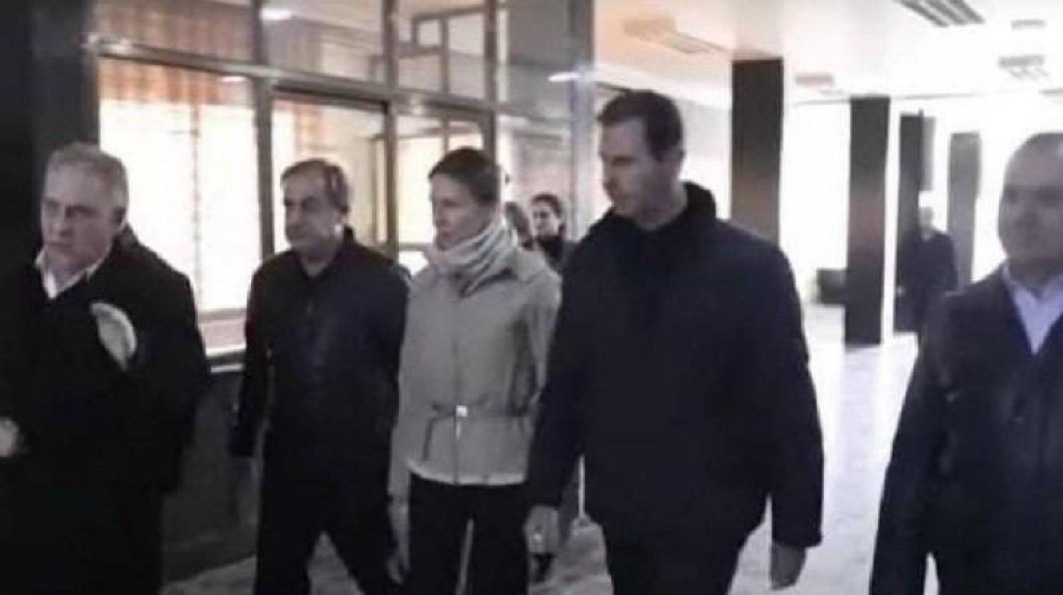 اولین عکس از بشار اسد و همسرش در مسکو