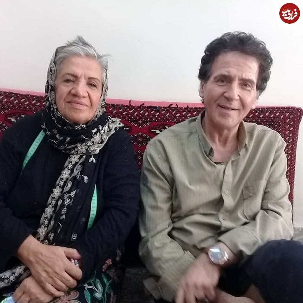 (تصویر) «ابوالفضل پورعرب و گیتی معینی» در ۶۳ و ۷۹ سالگی