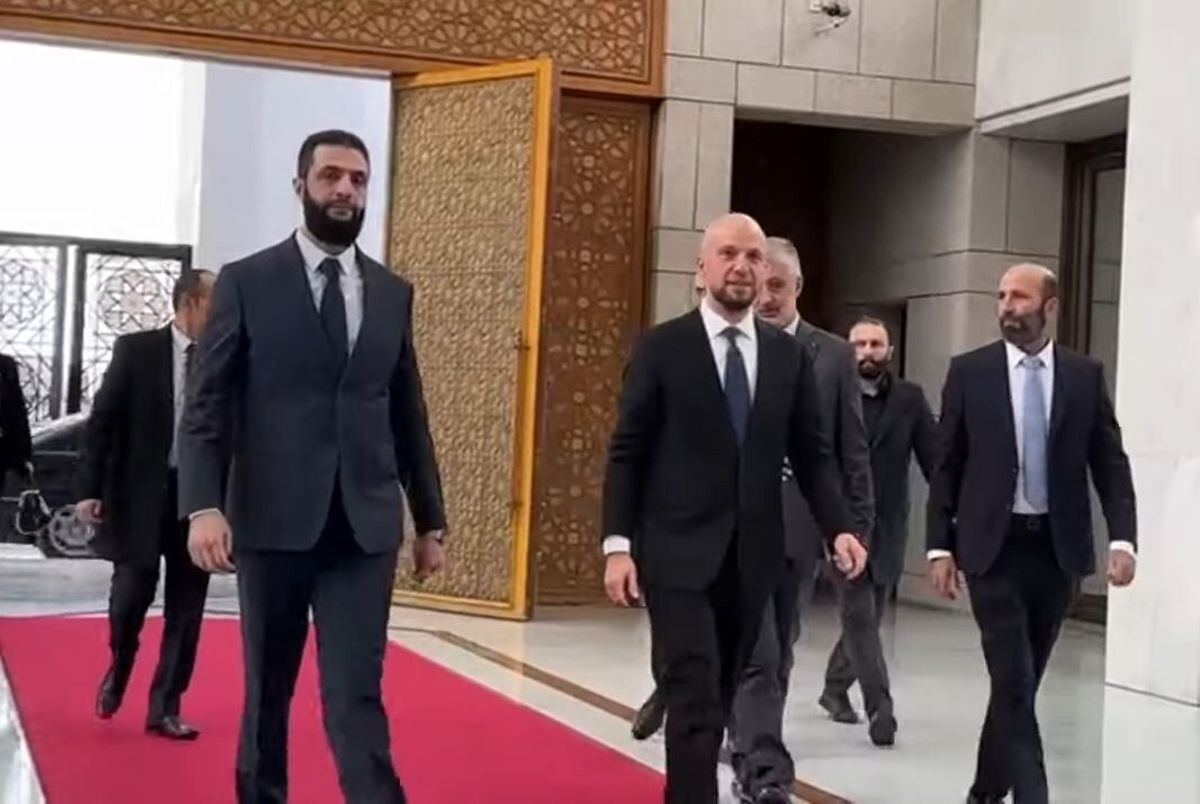 دیدار الجولانی با هیئتی از دولت وحدت ملی لیبی