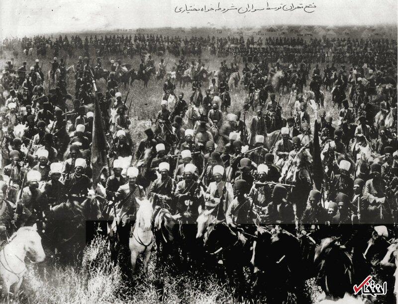 (تصویر) قشون نظامی سردار اسعد بختیاری