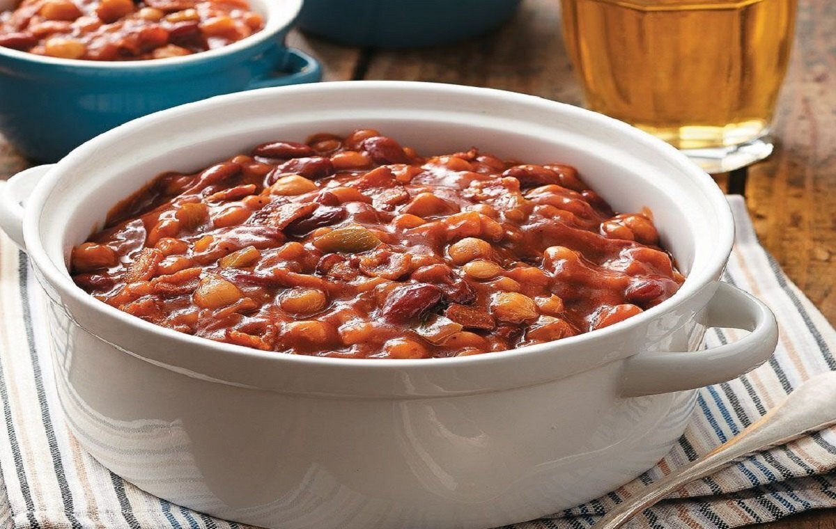 طرز تهیه خوراک لوبیا با فیله مرغ و سس مخصوص