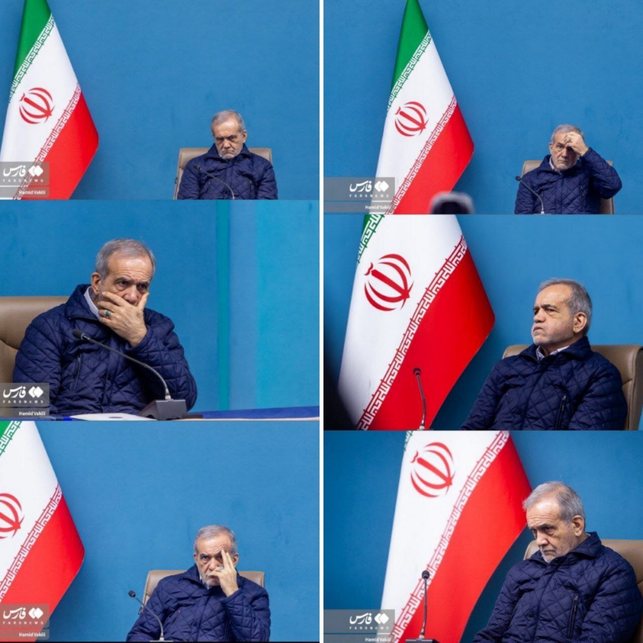 عکس‌هایی متفاوت از ‎پزشکیان