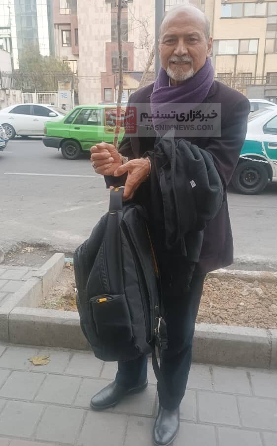 (عکس) نادر فریادشیران بازداشت شد