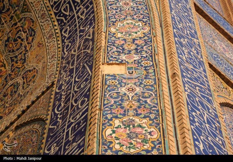 فاجعه در اصفهان؛ فروپاشی کاشی‌کاری مسجد سید