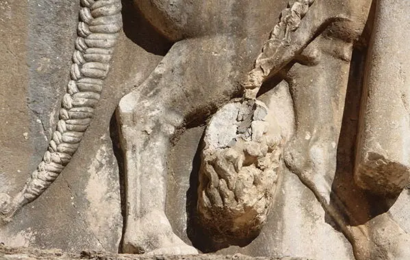 آسیب گسترده به اثر دوره ساسانی در استان فارس