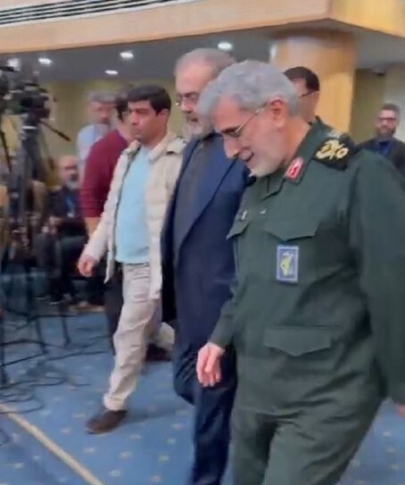 عکس جدید از سردار قاآنی در یک مراسم