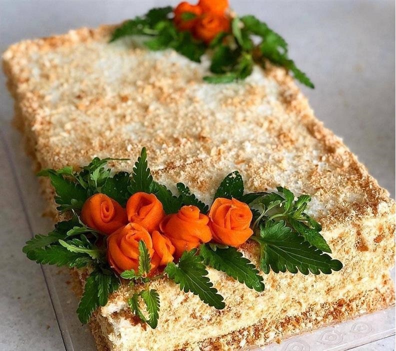 سالاد پیازچه قالبی؛ سالاد شیک و خوشمزه برای مهمانی