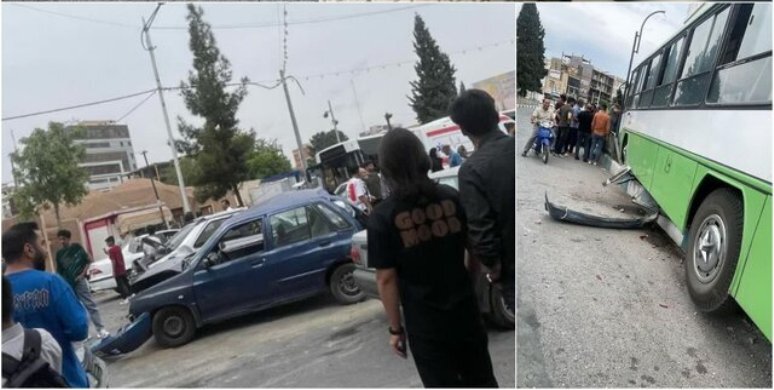 ببینید؛ سرقت عجیب اتوبوس توسط یک نوجوان کم‌توان ذهنی در کرمان