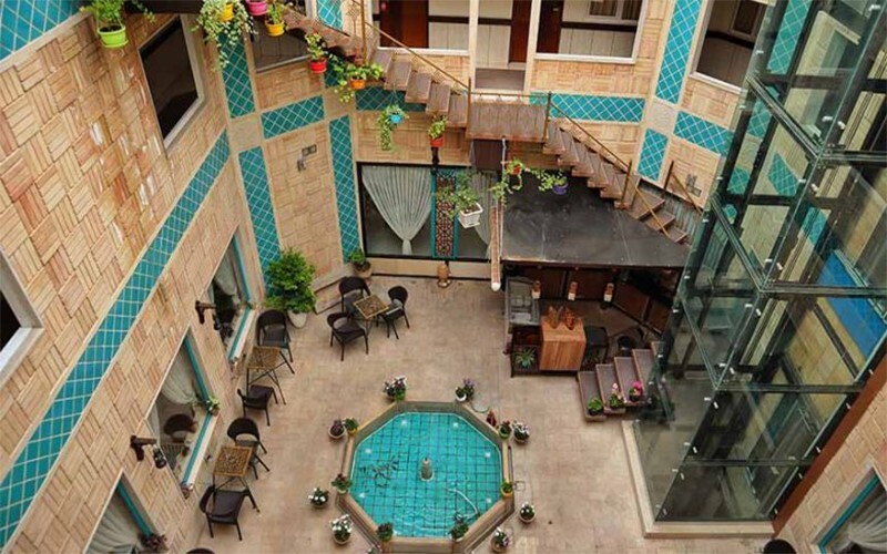 دسترسی هتل وکیل شیراز